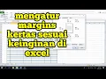 Download Lagu LUAR BIASA !! Cara mengatur ukuran margin di excel lengkap mudah dan cepat
