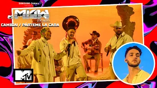 c tangana cambia y p rteme la cara en vivo premios mtv miaw 2021 
