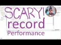 SCARY Performance - record hashCode Head Crashing Informatics 61