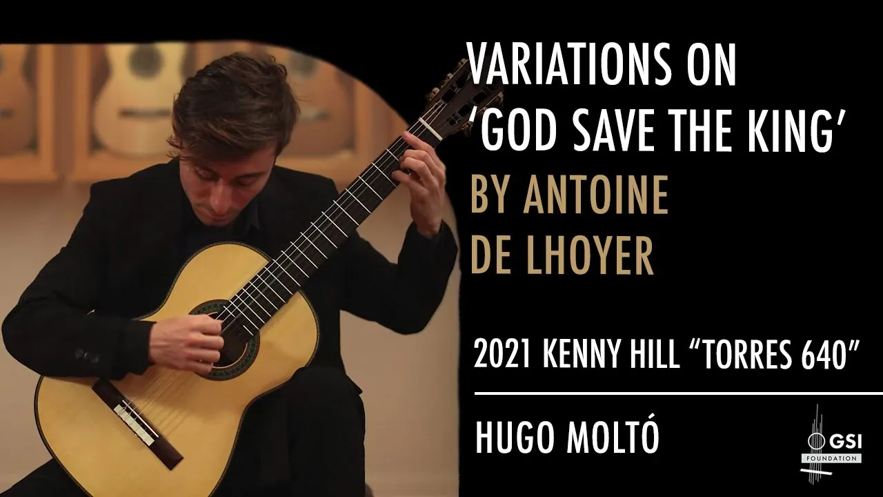 Hugo Moltó performs "Variations on 'God Save The King'" by Antoine De Lhoyer on a 2021 Kenny Hill Hugo Moltó performs "Variations on 'God Save The King'" by Antoine De Lhoyer on a 2021 Kenny Hill