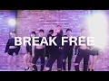 Download Lagu Break Free (feat. Zedd)  - Ariana Grande / Choreography by YUTA