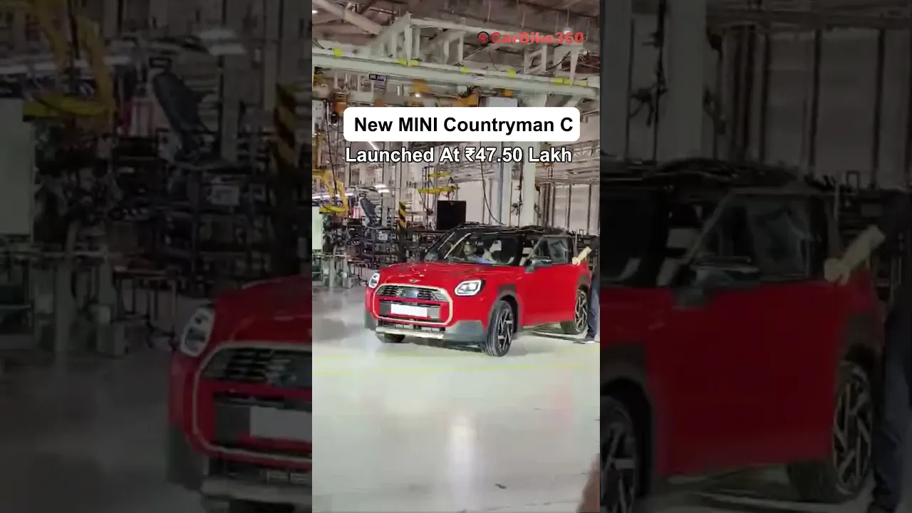 Made-in-India MINI Countryman C Arrives at ₹47.50 Lakh