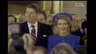 1985 Reagan inauguration held indoors, 40 years before second Trump inauguration to do the same