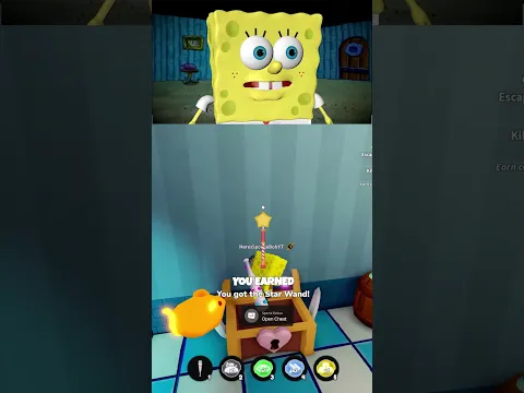 SpongeBob Opens the STAR WAND Chest!