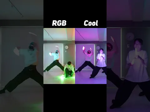 【比較】どっちの色が好き？ #wotagei #ヲタ芸 #dance