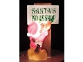 Santa s Workshop Christmas lighted Blow Mold - 34 Tall