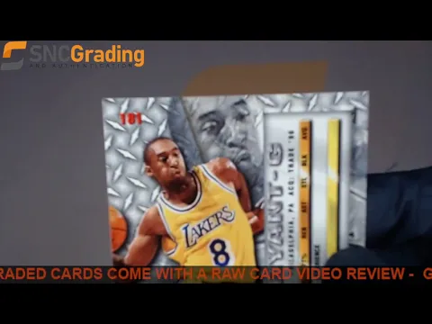 Download MP3 SNC Grading:1996 FLEER METAL KOBE BRYANT #181 ROOKIE CARD REVIEW(1632751001662)