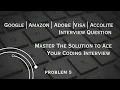 Important Watch Cracking Tech Coding Interviews Easy Solutions Logic Building