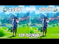 C0 Eula 158K To 800K F2P Nuking Tutorial No Mona Genshin Impact