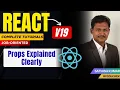 React Props Explained Clearly Pass Manage Data Easily Tamil