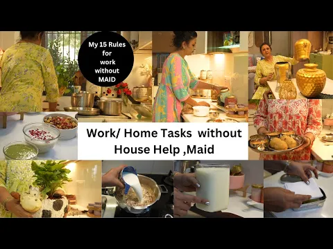 Download MP3 15 Golden Rules for Work without MAID / HOUSE HELP कितना मुश्किल है बिना किसी हाउस हेल्प  के काम