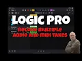 Apple Logic Pro for iPad - Tutorial 6 How to record Multiple and Midi Takes