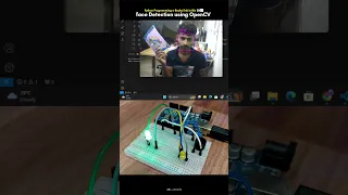 face detection project using arduino and python opencv
