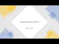 Understanding Python Lesson 17 - OOP