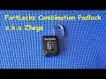 176 FortLocks and Zhege combination padlock - How to recover your lost combination