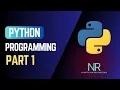 Lecture 1 Python Basics Part 1 Data Science Program Module 1