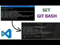 How To Set Git Bash In Vs Code Terminal