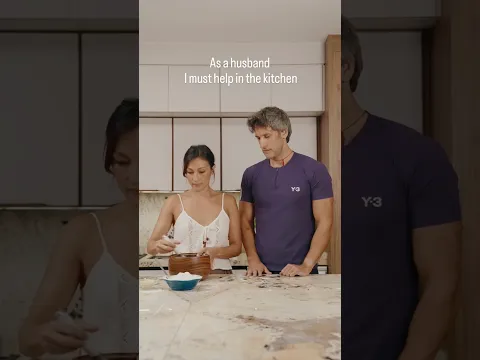 Helping in the kitchen is not a favour, but a responsibility of every loving husband.