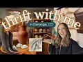 Cozy Small Town Thrifting in Durango CO Unique Home Decor Fall Wardrobe Finds