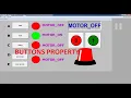 BUTTONS PROPERTY IN INTOUCH SCADA SOFTWARE TUTORIAL PART 9