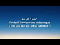 Taylor Swift - That's When [Lyrics] (Taylor's Version) (From The Vault)