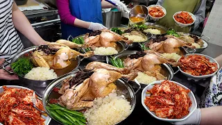 전원주택에서 하루 10마리만 파는 54시간 토종닭? 직원없이 혼자 다 만들어 예약없이 먹을수 없는 엄마 밥집 등. 복날음식 영상몰아보기┃BEST3 Korean street food