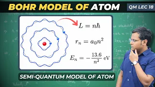 Bohr Model of the Atom Full Derivation Radius Velocity Energy Levels