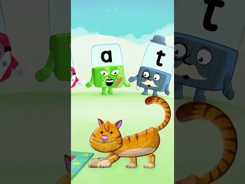 Can You Spell 'CAT'? | ABCDE | Alphablocks #shorts