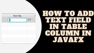 HOW TO ADD TEXTFIELD IN TABLEVIEW PROGRAMMING BUGZ