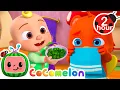 Download Lagu Yes Yes Vegetables Animal Song 🥦 CoComelon Animal Time Nursery Rhymes \u0026 Kids Songs | After School
