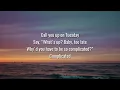 beabadoobee - Talk ( lyrics)