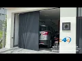 Side Sliding Sectional Garage Door Automation