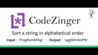 Sort a string in alphabetical order by Javascript without sort function