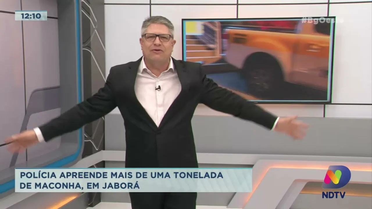 Polícia apreende mais de uma tonelada de maconha em Jaborá