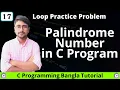 Palindrome Number in C Program loop problem - 17
