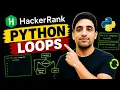 HackerRank Python Loops Problem Easy Explained Step-by-Step