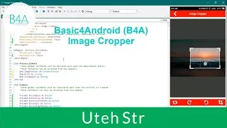 Basic4Android B4A Crop Image with CropImageView Library on Basic4Android