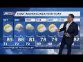 LIVE On the Radar Live Tracking tornadoes heating up beach weather