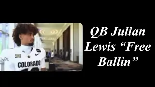 QB Julian Lewis Reveals The Colorado Buffaloes New Offensive Strategy