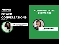 Power Conversations w Sima Sistani CEO at WeightWatchers - Community in the Digital Age
