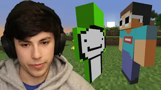 minecraft but dream hunts me down