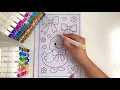 Cute Duck Coloring Page Relaxing Satisfying Coloring