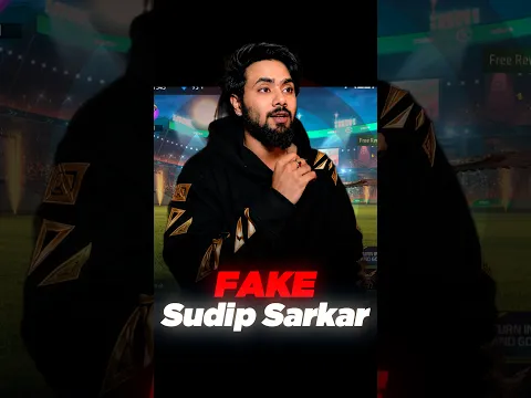 Sudip Sarkar *FAKE* Face Reveal EXPOSED 🤬 #shorts #freefire