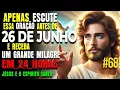 Download Lagu ✨24 HORAS para Receber seu Milagre (Oração #68) 🙏🏻 Poderoso EFFATÁ com Jesus