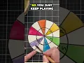 DIY Color Wheel exploring color mixing creating secondary colors