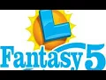 Pick5 Fantasy5 California Lottery 1 casual strategy
