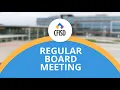 Regular Board Meeting April 14 2025