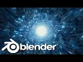 Blender Animation Creating an Epic Abstract Light Tunnel FAST