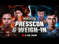 Download Lagu KKAJHE VS AZIZ ! WEIGH IN \u0026 PRESS CONFERENCE BYON COMBAT SHOWBIZ VOL. 5!