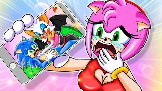Download Poor Sonic but Love Amy Rose Wife - Sonic Love Amy \u0026 Rouge the Bat - Sonic the Hedgehog 2 Animation MP3